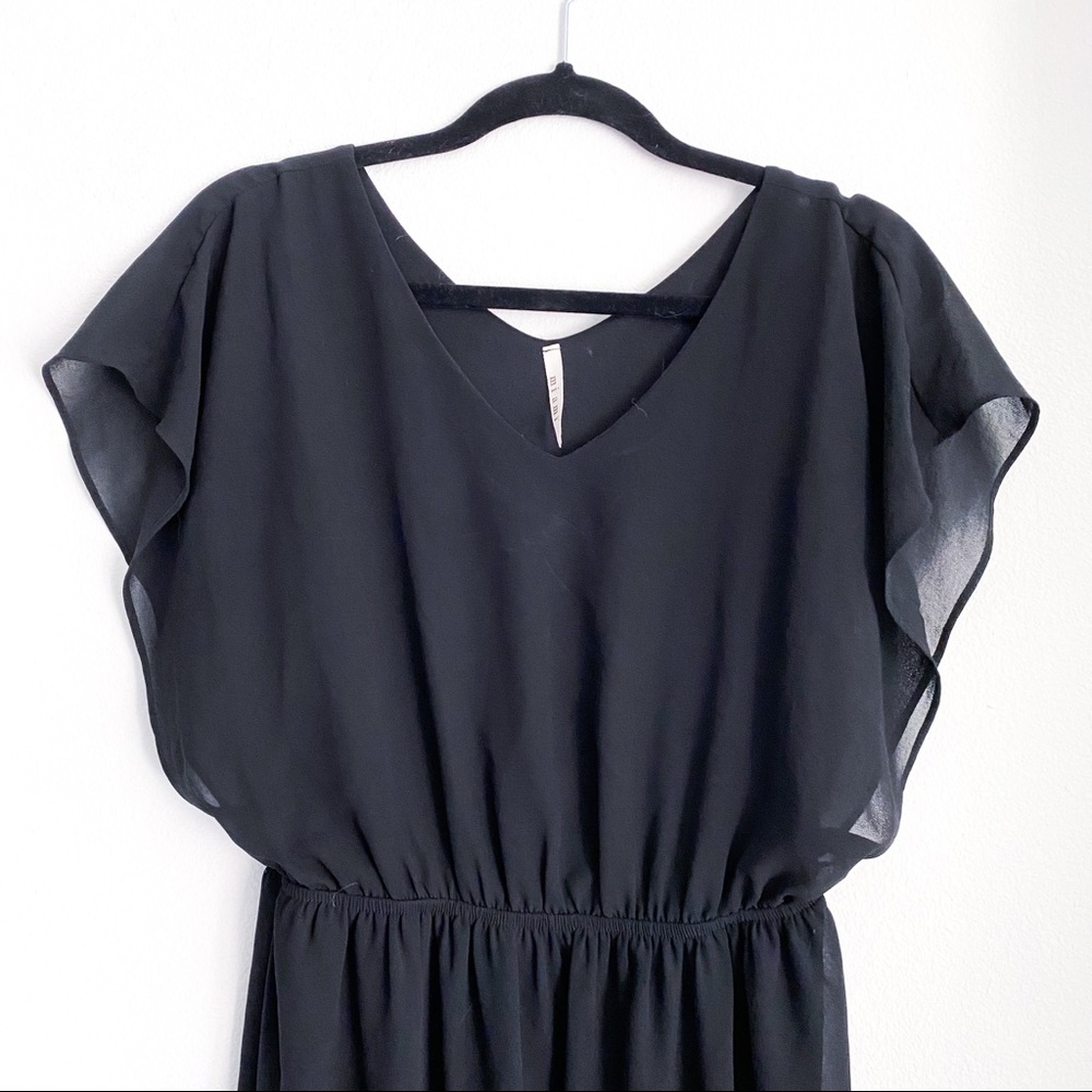 FRANCESCAS BLACK MAXI DRESS